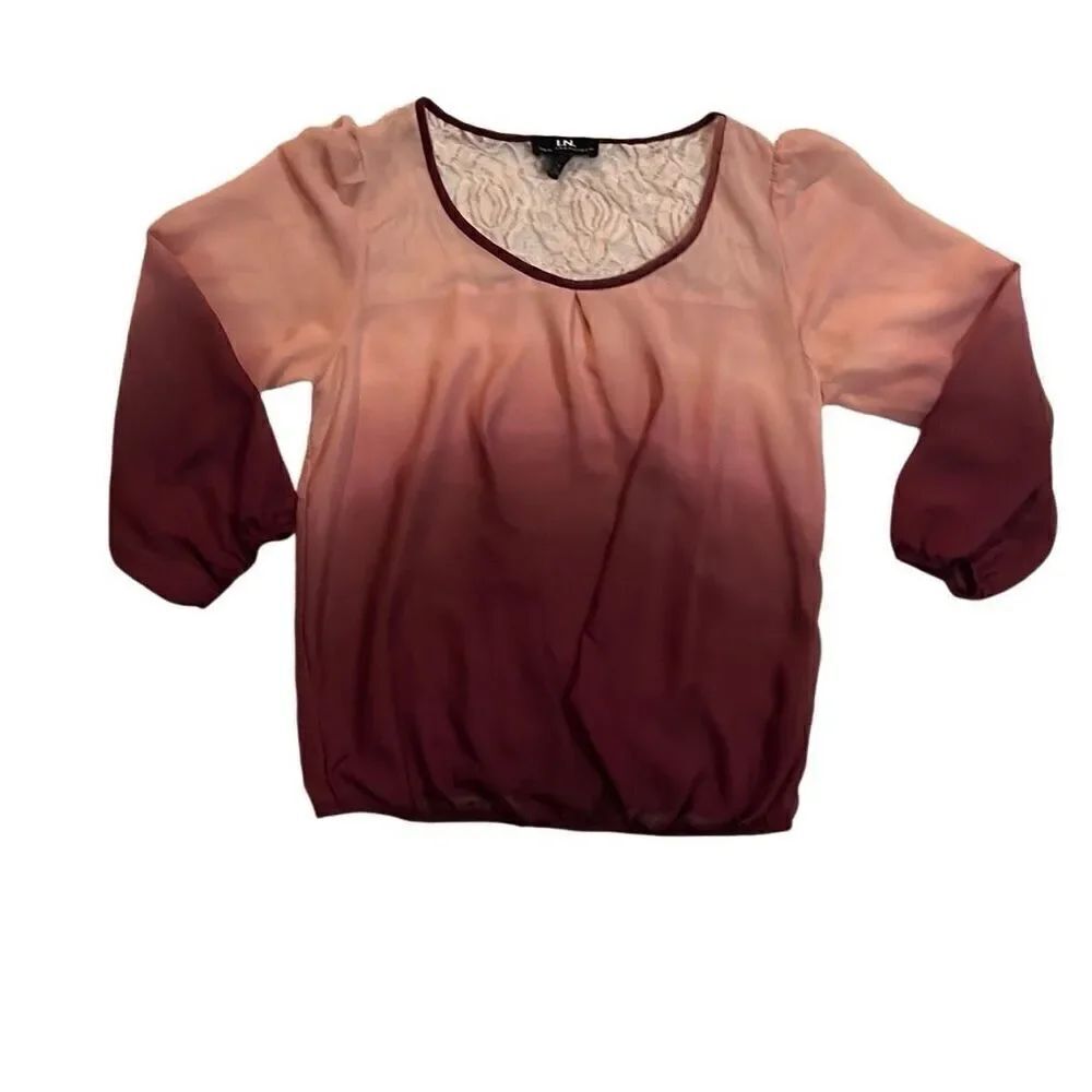 I.N. Sheer Blouse